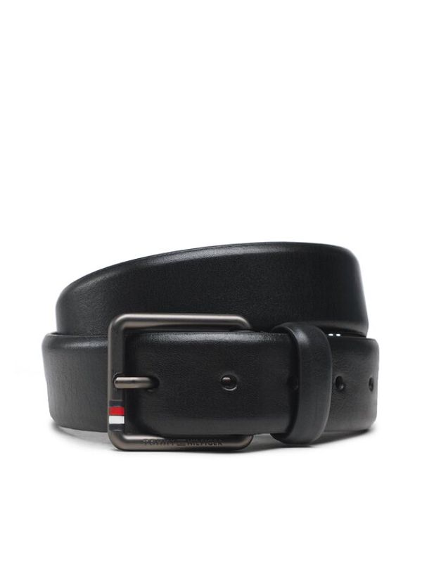 Tommy Hilfiger Tommy Hilfiger Мъжки колан Casual 3.5 AM0AM10671 Черен
