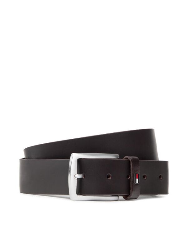 Tommy Hilfiger Tommy Hilfiger Мъжки колан Denton 3.5 AM0AM09402 Кафяв