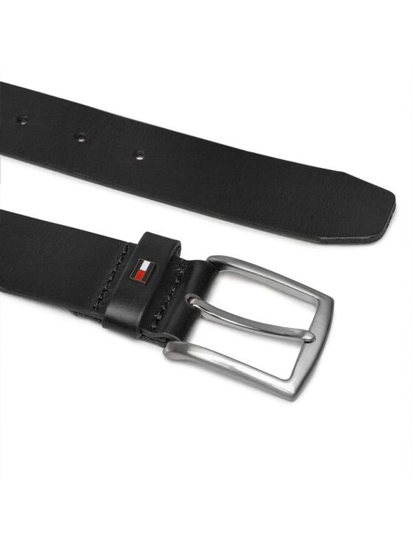 Tommy Hilfiger Tommy Hilfiger Мъжки колан Denton 3.5 AM0AM10838 Черен