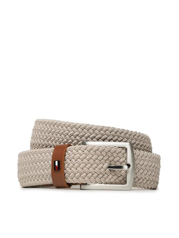 Tommy Hilfiger Tommy Hilfiger Мъжки колан Denton Elastic AM0AM11225 Сив