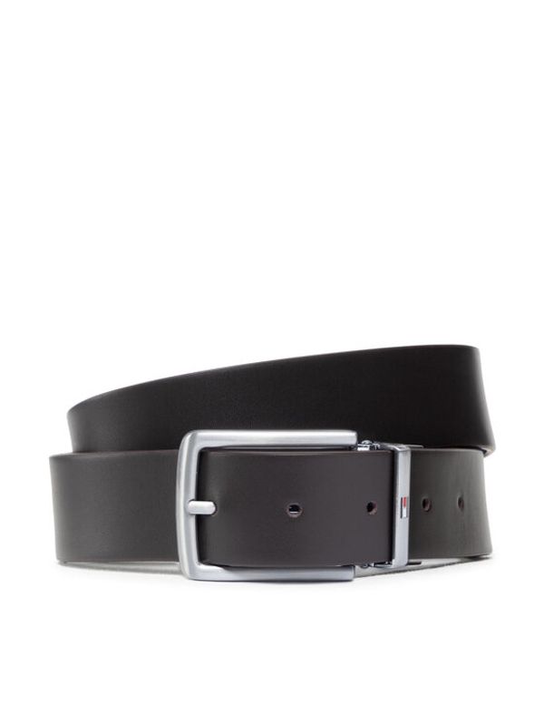 Tommy Hilfiger Tommy Hilfiger Мъжки колан Denton Reversible 3,5 AM0AM10314 Тъмносин