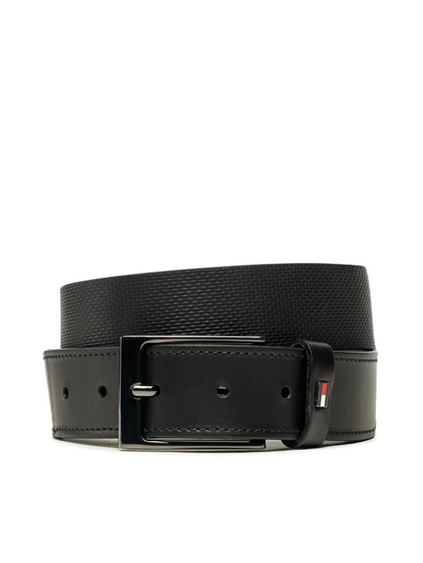 Tommy Hilfiger Tommy Hilfiger Мъжки колан Layton 3.5 AM0AM11230 Черен