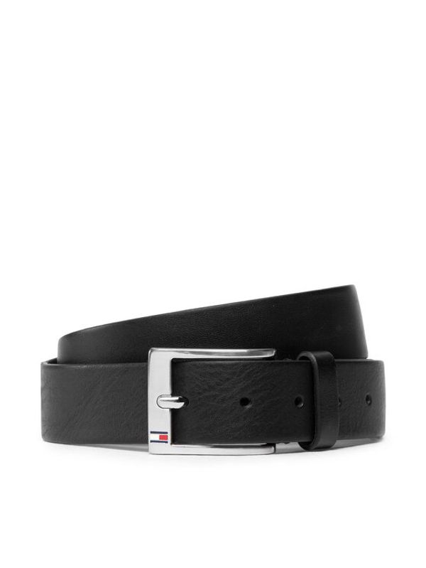 Tommy Hilfiger Tommy Hilfiger Мъжки колан New Aly Belt AM0AM08363 Черен