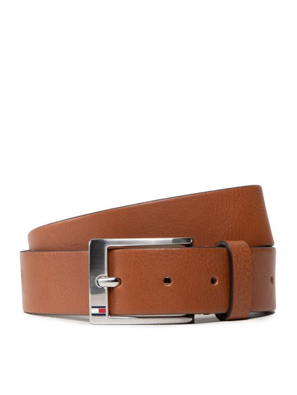 Tommy Hilfiger Tommy Hilfiger Мъжки колан New Aly Belt AM0AM08363 Кафяв