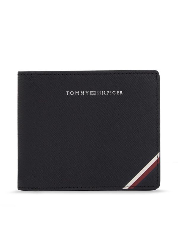 Tommy Hilfiger Tommy Hilfiger Мъжки портфейл Th Central Cc And Coin AM0AM11589 Черен