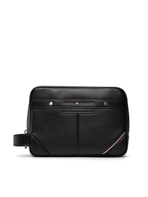 Tommy Hilfiger Tommy Hilfiger Несесер Th Central Washbag AM0AM10614 Черен