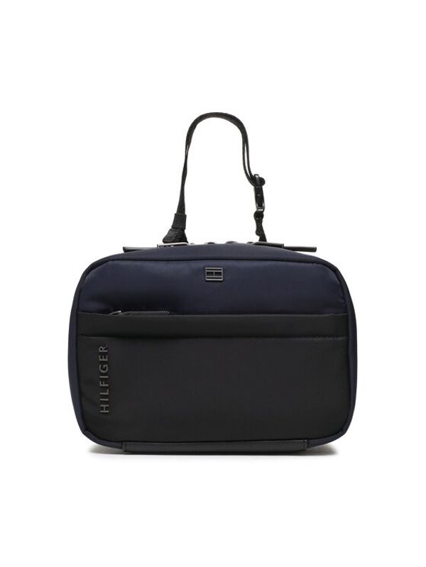 Tommy Hilfiger Tommy Hilfiger Несесер Th City Commuter Washbag AM0AM10624 Тъмносин