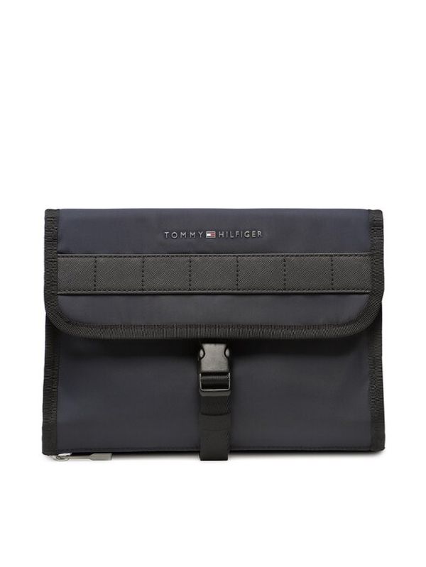 Tommy Hilfiger Tommy Hilfiger Несесер Th Elevated Nylon Washbag AM0AM10979 Тъмносин