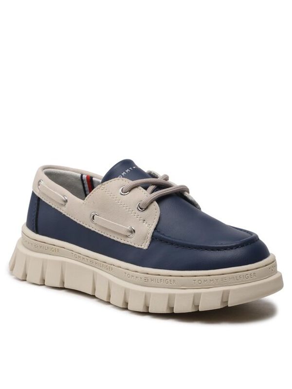 Tommy Hilfiger Tommy Hilfiger Обувки Lace-Up Shoe T3X4-32897-1592 M Тъмносин