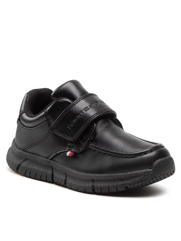 Tommy Hilfiger Tommy Hilfiger Обувки Velcro Shoe T3B4-32588-0289 M Черен