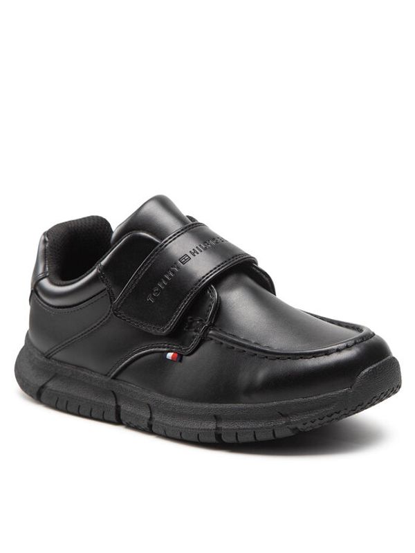 Tommy Hilfiger Tommy Hilfiger Обувки Velcro Shoe T3B4-32588-0289 S Черен