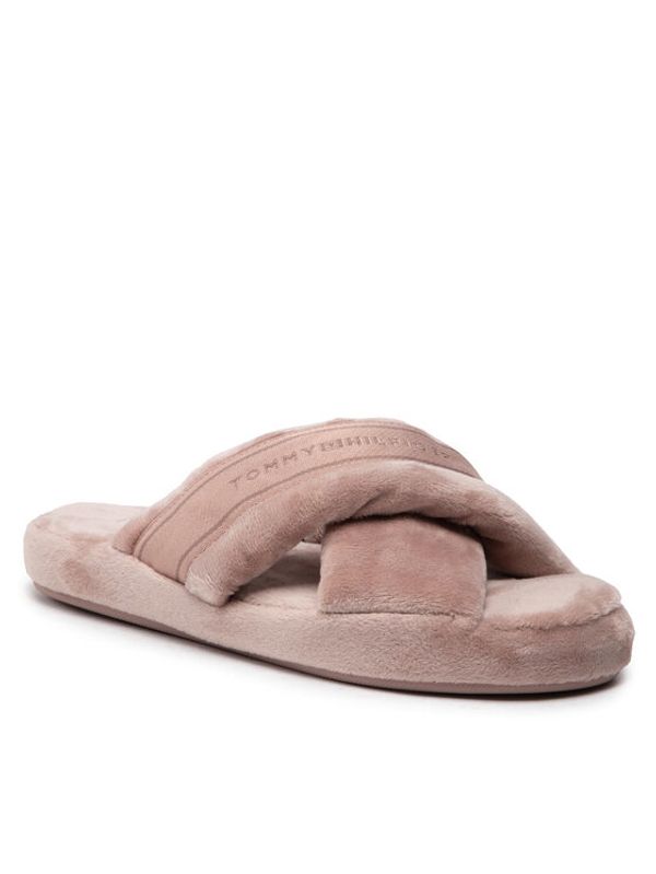 Tommy Hilfiger Tommy Hilfiger Пантофи Comfy Home Slippers With Straps FW0FW06587 Розов