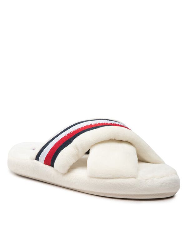 Tommy Hilfiger Tommy Hilfiger Пантофи Comfy Home Slippers With Straps FW0FW06888 Бежов