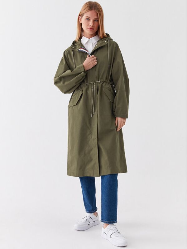 Tommy Hilfiger Tommy Hilfiger Парка WW0WW38938 Зелен Regular Fit