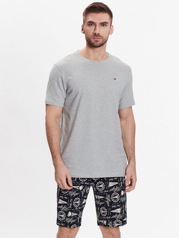 Tommy Hilfiger Tommy Hilfiger Пижама Jersey Set Print UM0UM02319 Цветен Regular Fit