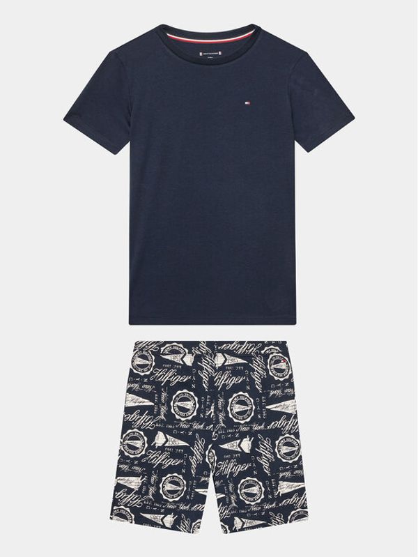 Tommy Hilfiger Tommy Hilfiger Пижама UB0UB00480 Тъмносин Regular Fit