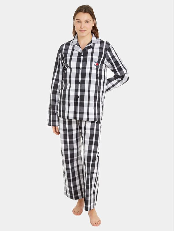 Tommy Hilfiger Tommy Hilfiger Пижама UU0UU00084 Черен Regular Fit