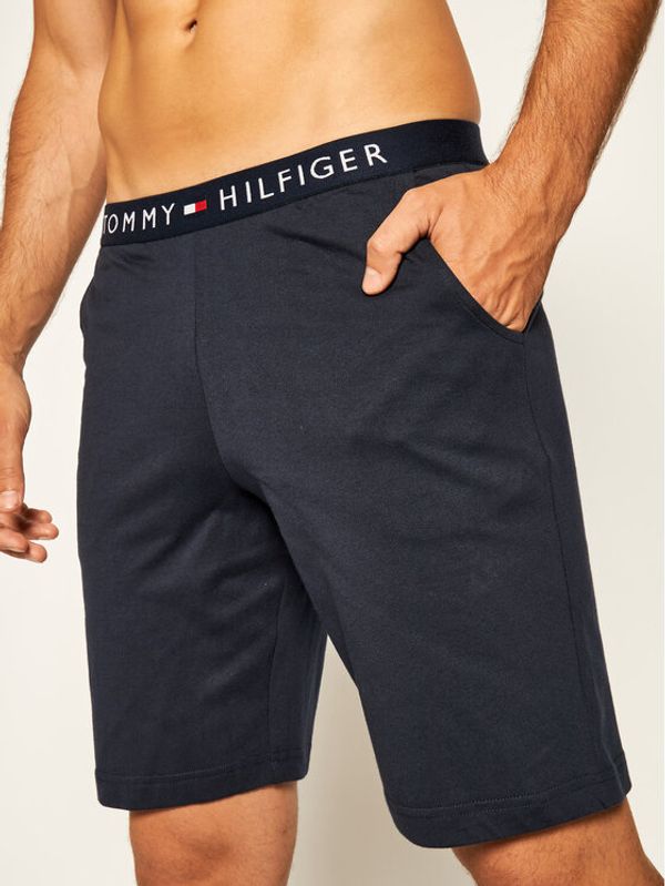 Tommy Hilfiger Tommy Hilfiger Пижамени шорти Jersey Short UM0UM01203 Тъмносин