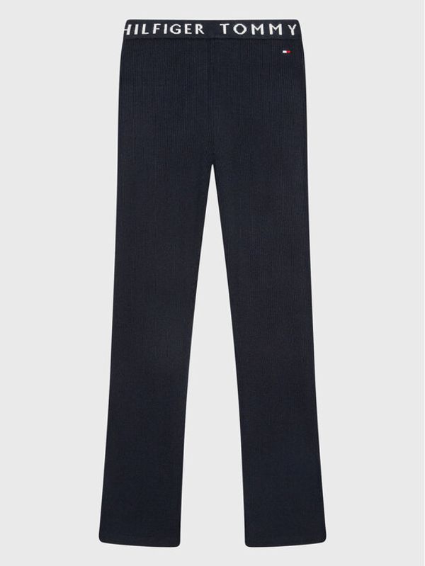 Tommy Hilfiger Tommy Hilfiger Плетени панталони Branded KG0KG06801 Тъмносин Regular Fit