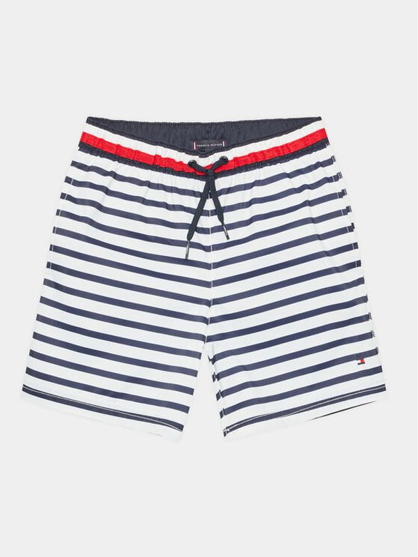 Tommy Hilfiger Tommy Hilfiger Плувни шорти UB0UB00483 Бял Regular Fit