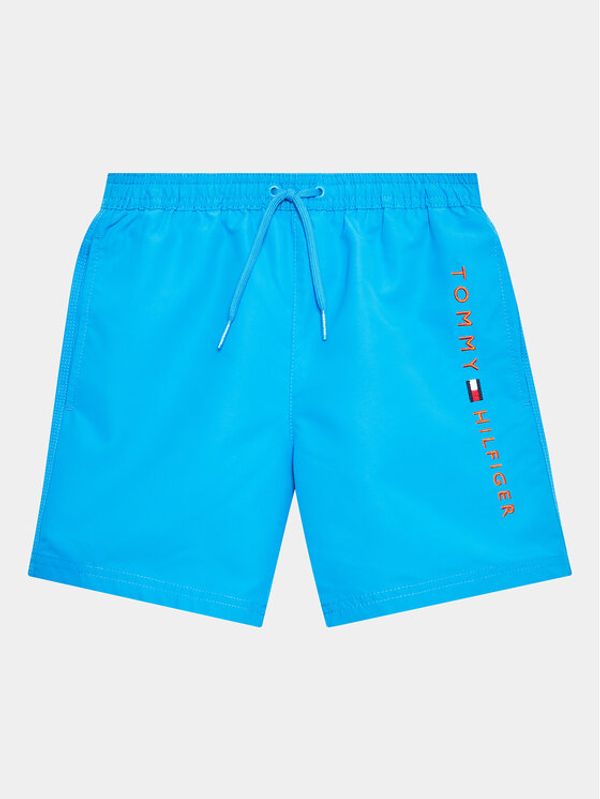 Tommy Hilfiger Tommy Hilfiger Плувни шорти UB0UB00487 Син Regular Fit