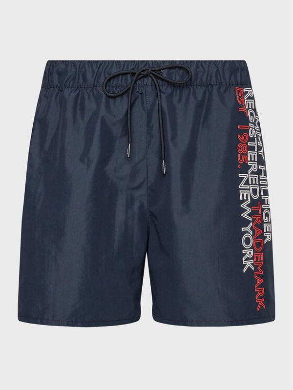 Tommy Hilfiger Tommy Hilfiger Плувни шорти UM0UM02742 Тъмносин Regular Fit
