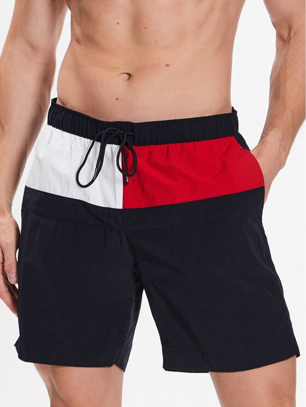 Tommy Hilfiger Tommy Hilfiger Плувни шорти UM0UM02745 Тъмносин Regular Fit