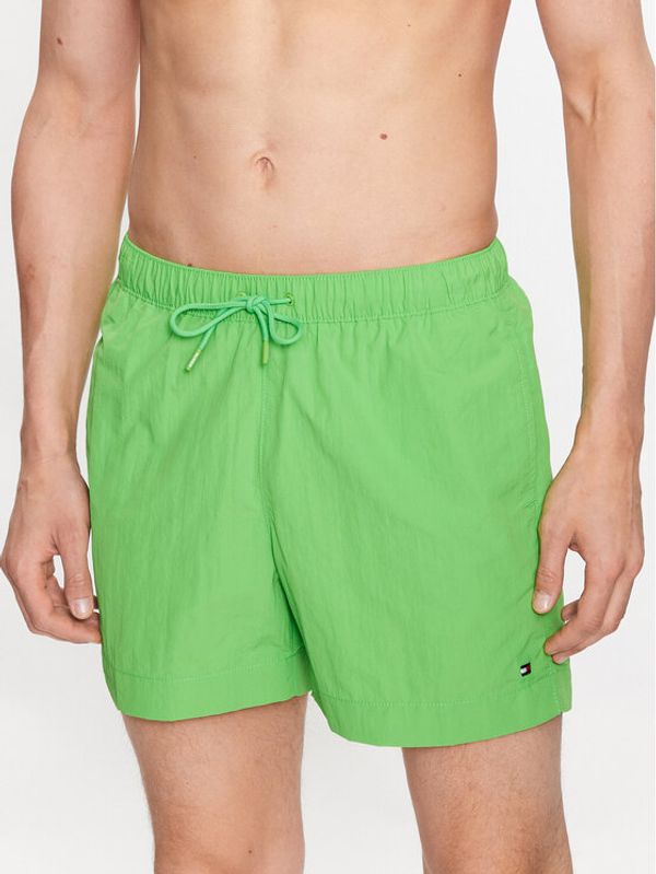 Tommy Hilfiger Tommy Hilfiger Плувни шорти UM0UM02793 Зелен Regular Fit