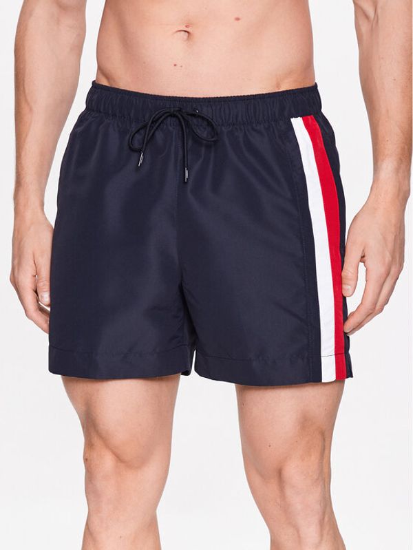 Tommy Hilfiger Tommy Hilfiger Плувни шорти UM0UM02857 Тъмносин Regular Fit