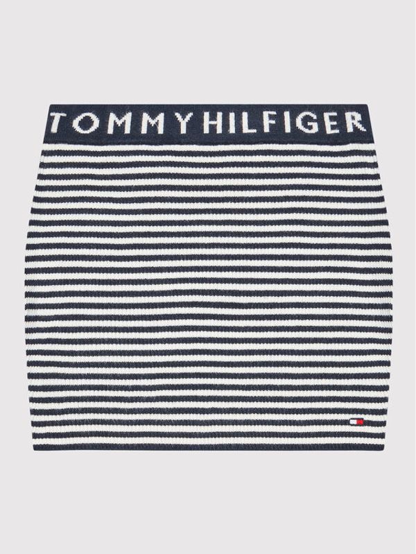 Tommy Hilfiger Tommy Hilfiger Пола Branded Rib KG0KG06764 D Тъмносин Slim Fit