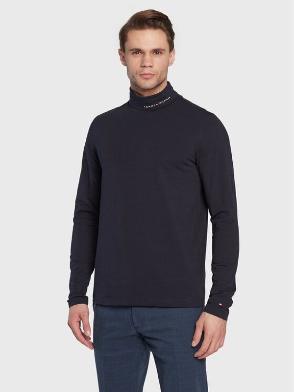 Tommy Hilfiger Tommy Hilfiger Поло Logo MW0MW28787 Тъмносин Slim Fit