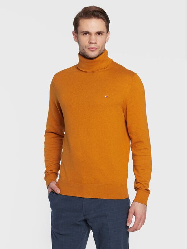 Tommy Hilfiger Tommy Hilfiger Поло Pima MW0MW28048 Жълт Regular Fit