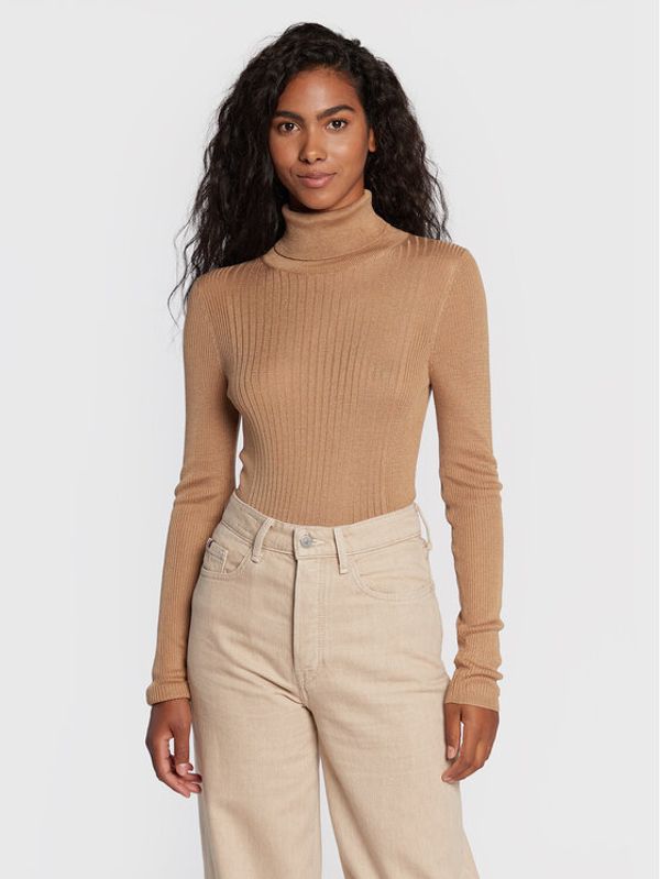 Tommy Hilfiger Tommy Hilfiger Поло WW0WW35869 Кафяв Slim Fit