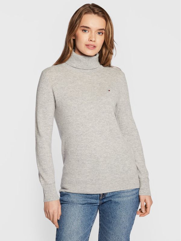 Tommy Hilfiger Tommy Hilfiger Поло WW0WW35892 Сив Regular Fit