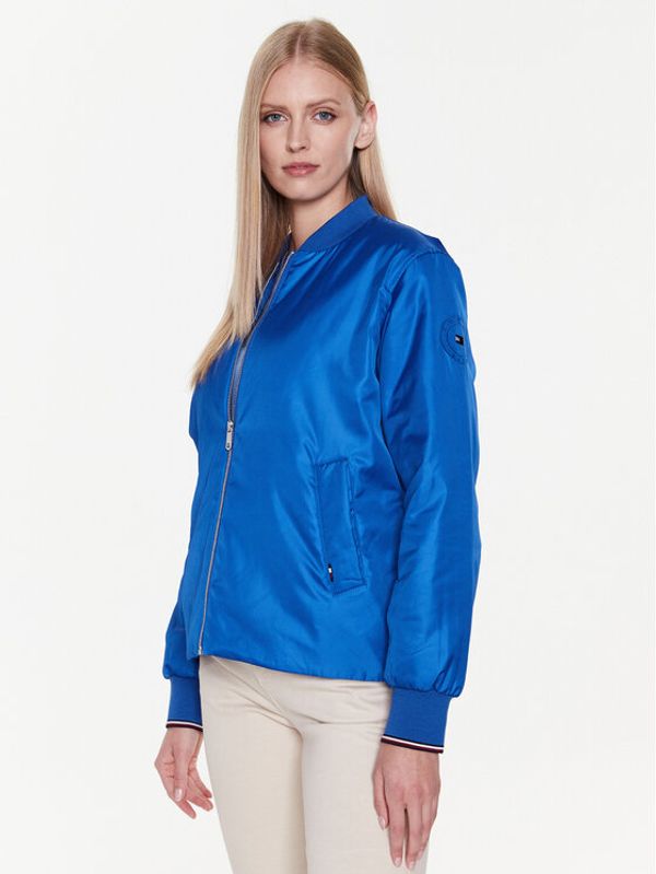 Tommy Hilfiger Tommy Hilfiger Преходно яке Clean WW0WW36944 Син Regular Fit