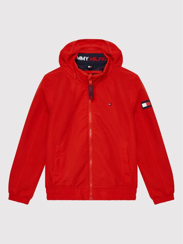 Tommy Hilfiger Tommy Hilfiger Преходно яке Essential KB0KB07102 D Червен Regular Fit