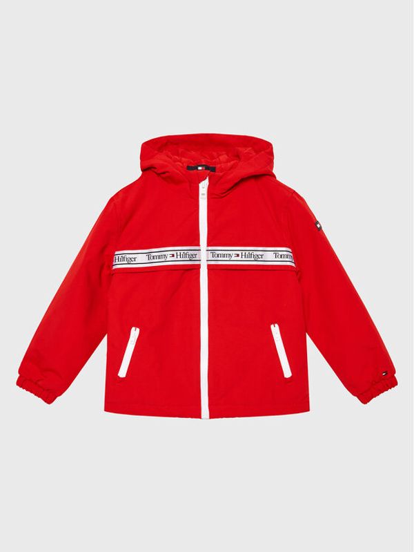 Tommy Hilfiger Tommy Hilfiger Преходно яке Hero KS0KS00360 M Червен Regular Fit
