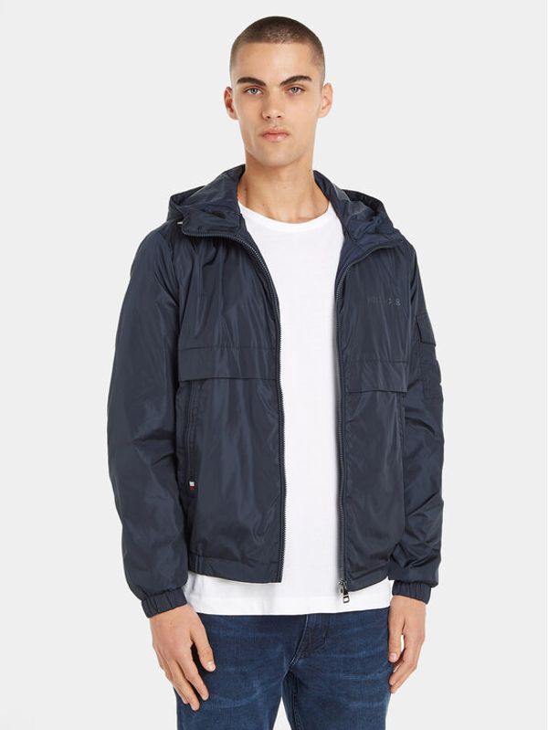 Tommy Hilfiger Tommy Hilfiger Преходно яке MW0MW31641 Син Regular Fit