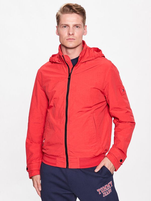 Tommy Hilfiger Tommy Hilfiger Преходно яке Regatta MW0MW31078 Червен Regular Fit
