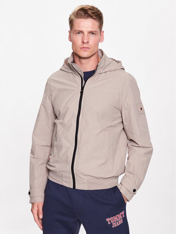 Tommy Hilfiger Tommy Hilfiger Преходно яке Regatta MW0MW31078 Сив Regular Fit
