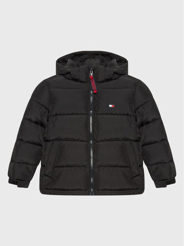 Tommy Hilfiger Tommy Hilfiger Пухено яке Alaska KS0KS00281 M Черен Regular Fit
