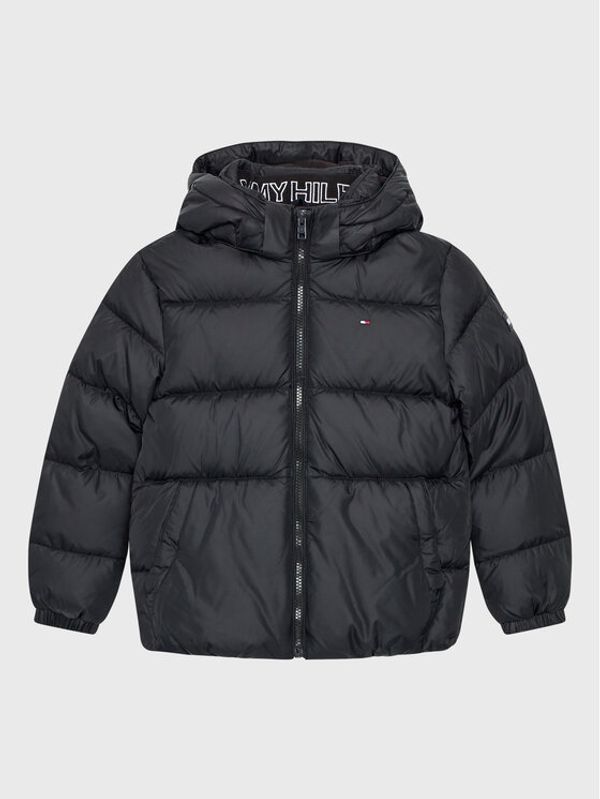 Tommy Hilfiger Tommy Hilfiger Пухено яке Essential Down KB0KB07517 M Черен Regular Fit