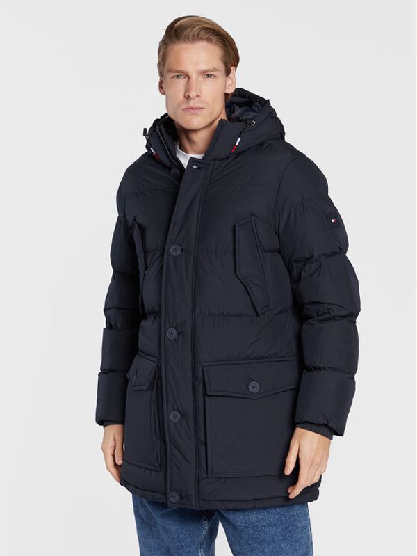 Tommy Hilfiger Tommy Hilfiger Пухено яке Essential Rockie MW0MW27687 Тъмносин Regular Fit