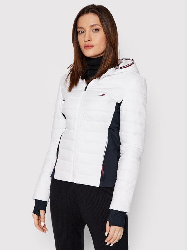 Tommy Hilfiger Tommy Hilfiger Пухено яке Essential S10S101154 Бял Slim Fit