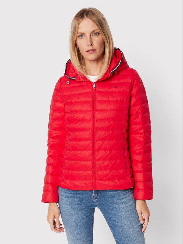 Tommy Hilfiger Tommy Hilfiger Пухено яке Essential WW0WW30842 Червен Regular Fit