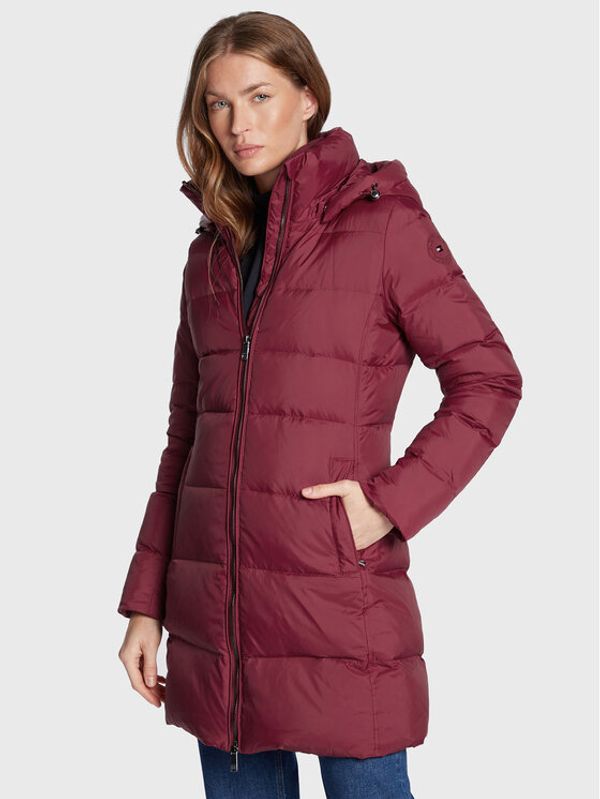 Tommy Hilfiger Tommy Hilfiger Пухено яке Global WW0WW37448 Червен Regular Fit