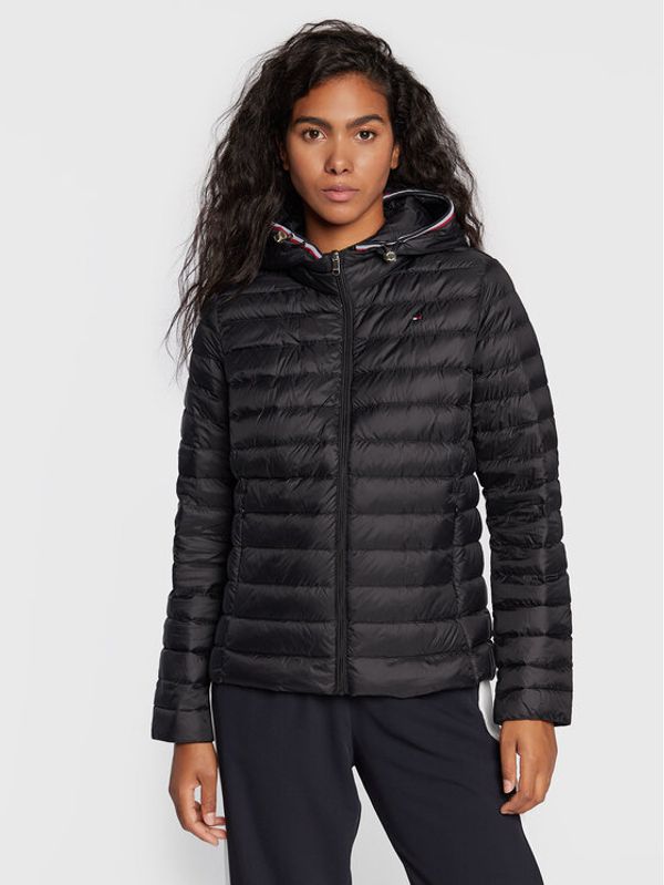 Tommy Hilfiger Tommy Hilfiger Пухено яке Heritage WW0WW34299 Черен Regular Fit