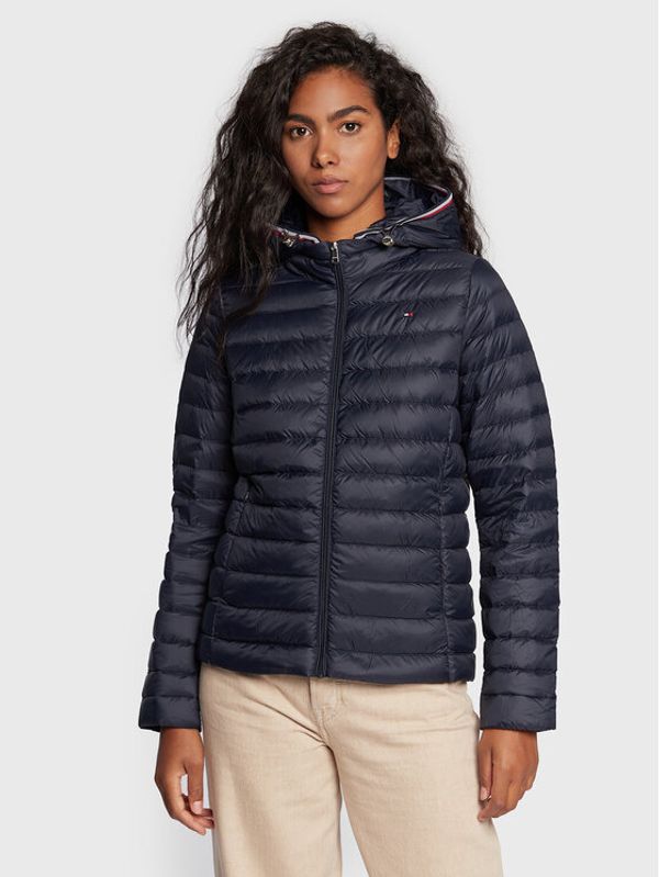 Tommy Hilfiger Tommy Hilfiger Пухено яке Heritage WW0WW34299 Тъмносин Regular Fit