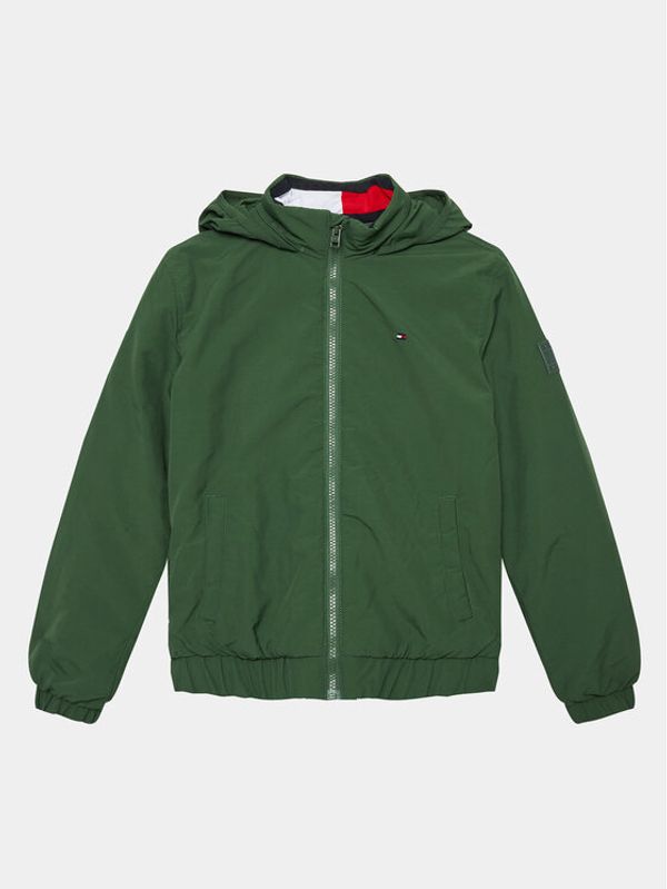 Tommy Hilfiger Tommy Hilfiger Пухено яке KB0KB08337 M Зелен Regular Fit