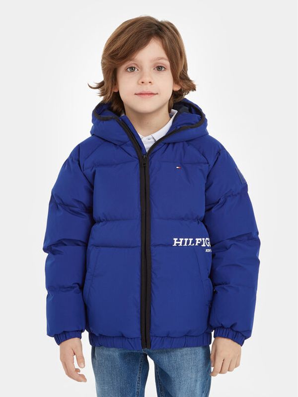 Tommy Hilfiger Tommy Hilfiger Пухено яке KB0KB08342 D Тъмносин Regular Fit